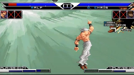 拳皇乱斗：会变身的克里斯你惹不起，一言不合就是阳光普照