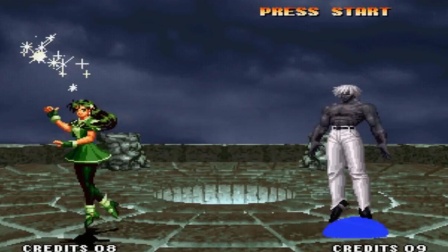 拳皇97：雅典娜无伤表演秀，29连击直接秒杀满血大蛇