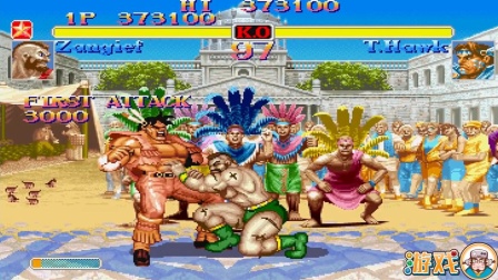 超级街霸2：桑吉尔夫无伤欣赏，大佬表示挨打一下算我输