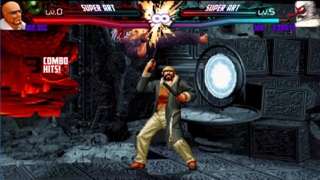 拳皇乱斗：BIG的5种超杀秀，一言不合就用棍子把你戳起来打