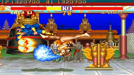 街霸2魔改版：开挂春丽了解一下，旋风腿能喷火能发波