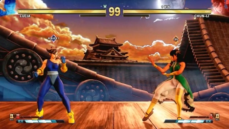 《街霸V》小姐姐们换新装，全新造型露西卡VS春丽