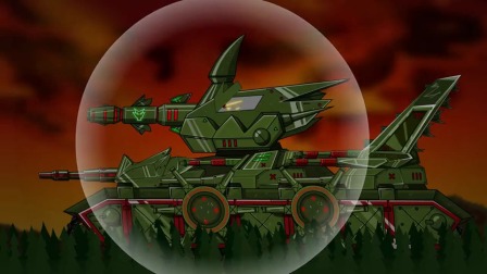 坦克世界动画:超级kv6对抗最强大的怪物!