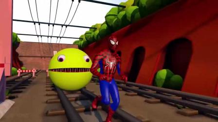 MC动画：吃豆人和蜘蛛侠同时倒霉