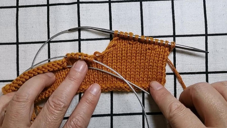 后片右斜肩的编织教程，新手也可以学习，适合编织各种款式的毛衣图解视频
