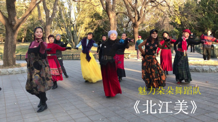 【舞】 魅力朵朵舞蹈队，广场舞《北江美》2020.12.14拍摄于北京紫竹院