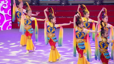 2021年潍坊电视台少儿春节联欢晚会 小朋友们的舞蹈 七琴房艺术培训学校