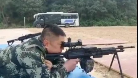 视频曝光！解放军新机枪性能揭露，中国版M249？