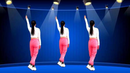 精选广场舞：瘦身健身操 强力收腹健身操，每天跳3遍，肚子赘肉不见了，背面