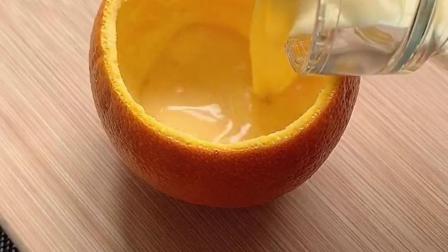 橙香牛奶布丁，简单又美味！