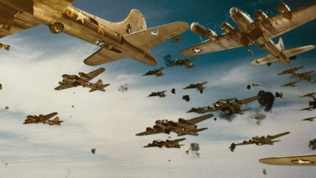 二战经典历史题材，成千上百架轰炸机，地毯式轰炸德军军事要地