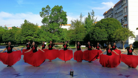《灯火里的中国》表演：吾悦广场舞蹈队 艺术指导：一姐    制作：湘女王