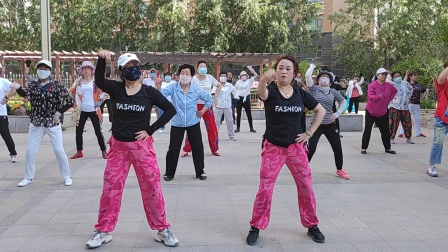 金座雅园金豆艺术团健身操(42)--《来跳舞》