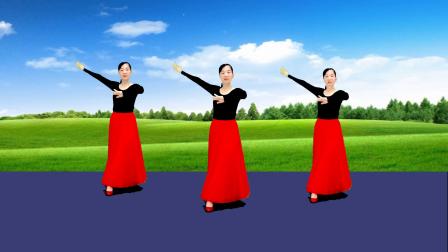 玫香广场舞 第五季  民族风格舞蹈 浪漫情歌广场舞《月亮女神》藏歌天籁，歌声悠扬