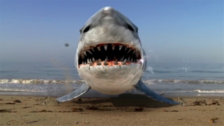 环境污染唤醒远古巨型鲨鱼，能生吞飞机大炮，人类遭受灭顶之灾