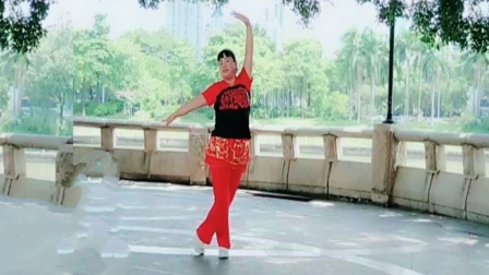 红舞狂广场舞网红歌舞《一曲红尘》(2021年中秋节)