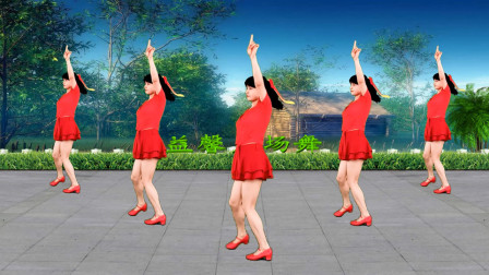 益馨广场舞-健身舞教学 《野狼disco》原创动感健身舞，附口令教学