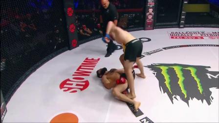 MMA最强重击KO合集，菲多一拳打晕200多斤壮汉