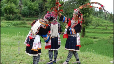 贵州有一支苗族自称咕噜(鸦雀苗),这就是苗舞蹈!从没有见过,大塘
