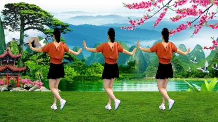 优柔健身操广场舞 第一季 广场舞《相思》32步 背面演示脚步清晰优美方便学习