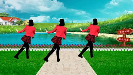 益馨广场舞-入门教学 合集5 广场舞《九九女儿红》简单欢快32步，背面示范