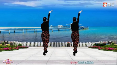 广州太和珍姐广场舞，《画你》原创优美抒情水兵舞32步