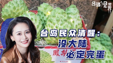 &ldquo;没大陆必定完蛋&rdquo;，台当局再遭重击，岛内民众：对抗大陆没道理