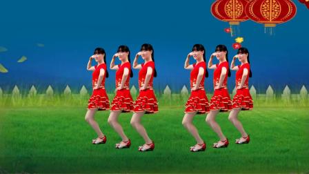 阳光香果广场舞 DJ情歌广场舞《乌兰山下一朵花》32步完整版