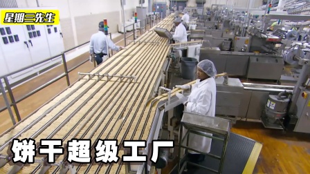 探访苏打饼干工厂，高科技的生产线，一分钟可以打包525包饼干