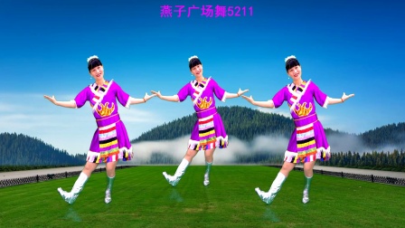 欢快的藏族舞《青春踢踏》特色的民族风，1遍2遍看不够
