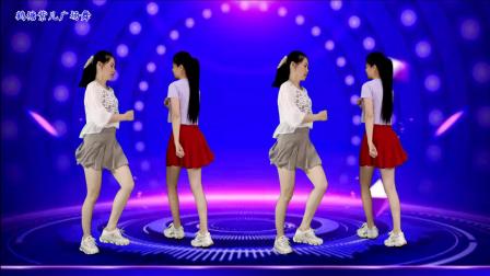 精选广场舞：瘦身健身操 双人舞《一起走天涯》只要16步，简单好看