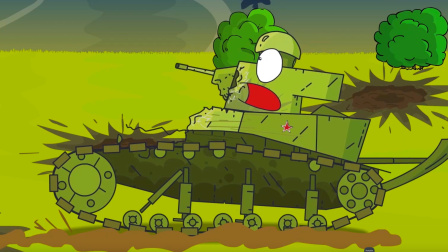 坦克动画：美国拉特大战利维坦，费杰龙坦克出场了！坦克世界