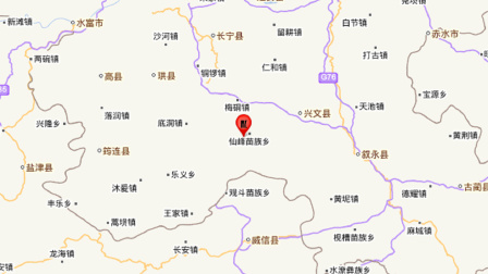 四川宜宾市兴文县发生5.1级地震，震源深度10千米