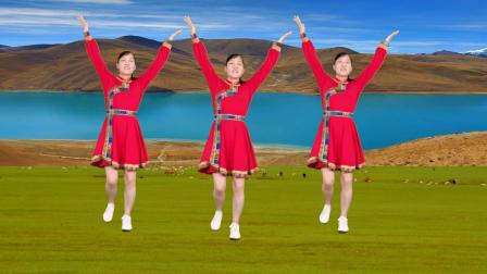 玫香广场舞 第五季  民族风格舞蹈 民族舞《我要去西藏》优美大气，歌声悠扬