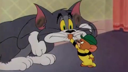 猫和老鼠：杰瑞和小侄子抢汤姆的牛奶喝！杰瑞舅舅暴揍汤姆！