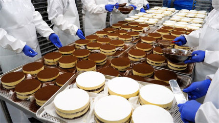 探索北海道的食品工厂看看巧克力蛋糕的生产全过程