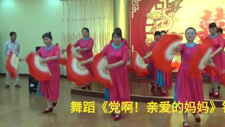 舞蹈《党啊亲爱的妈妈》锦绣新城社区舞蹈队表演。