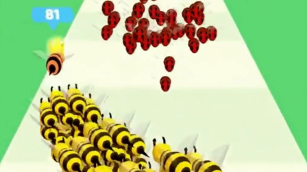 趣味小游戏：好多小蜜蜂啊
