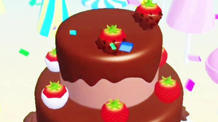 趣味小游戏：做一个巧克力生日蛋糕
