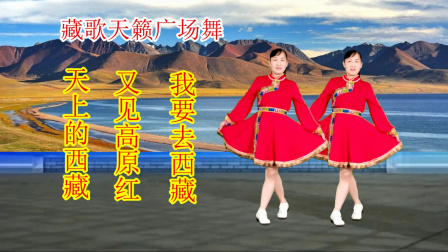 玫香广场舞 第五季  民族风格舞蹈 广场舞《天上的西藏》《又见高原红》《我要去西藏》