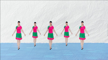 阳光美梅广场舞《三月里的小雨》原创时尚简单易学32步#原创舞蹈 #舞出美丽舞出健康