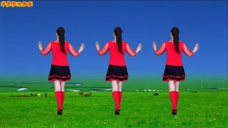 32步广场舞《草原姑娘最可爱》背面带跳，初学者也能轻松学会