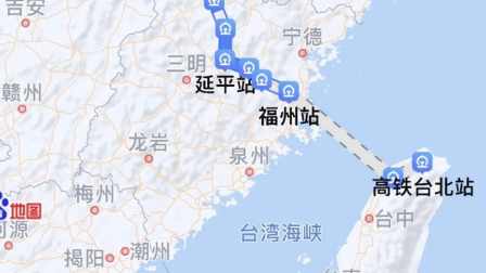 地图已可显示&ldquo;京台高铁&rdquo;线路图