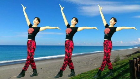 阿采健身操-每日打卡瘦起来 热门舞蹈教学，宝岛台湾《等你归航》64步超火，跳出正能量