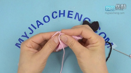 344帽子上的心-编织小屋毛衣编织视频教程毛线编织简单方法
