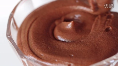 巧克力慕斯 How to Make Chocolate Mousse _ 3-Ingredient Eggless Recipe