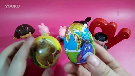 迪士尼奇趣蛋玩具视频 小熊维尼 熊大 光头强大