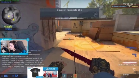 [CSGO]S1MPLE & SHROUD VAC BAN! ! - Twitch 集锦 #1