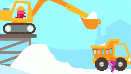 赛格开挖掘机、推土机、工程车、吊车等工程建筑游戏【永哥玩游戏】