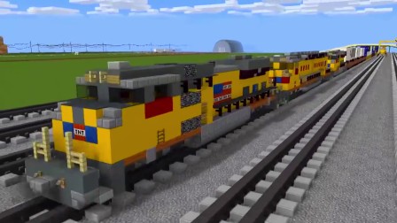 MC动画-联合太平洋铁路公司列车-CraftyFoxe